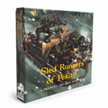 Sled Runners of Pekari board game box shown at a slight angle on a white background